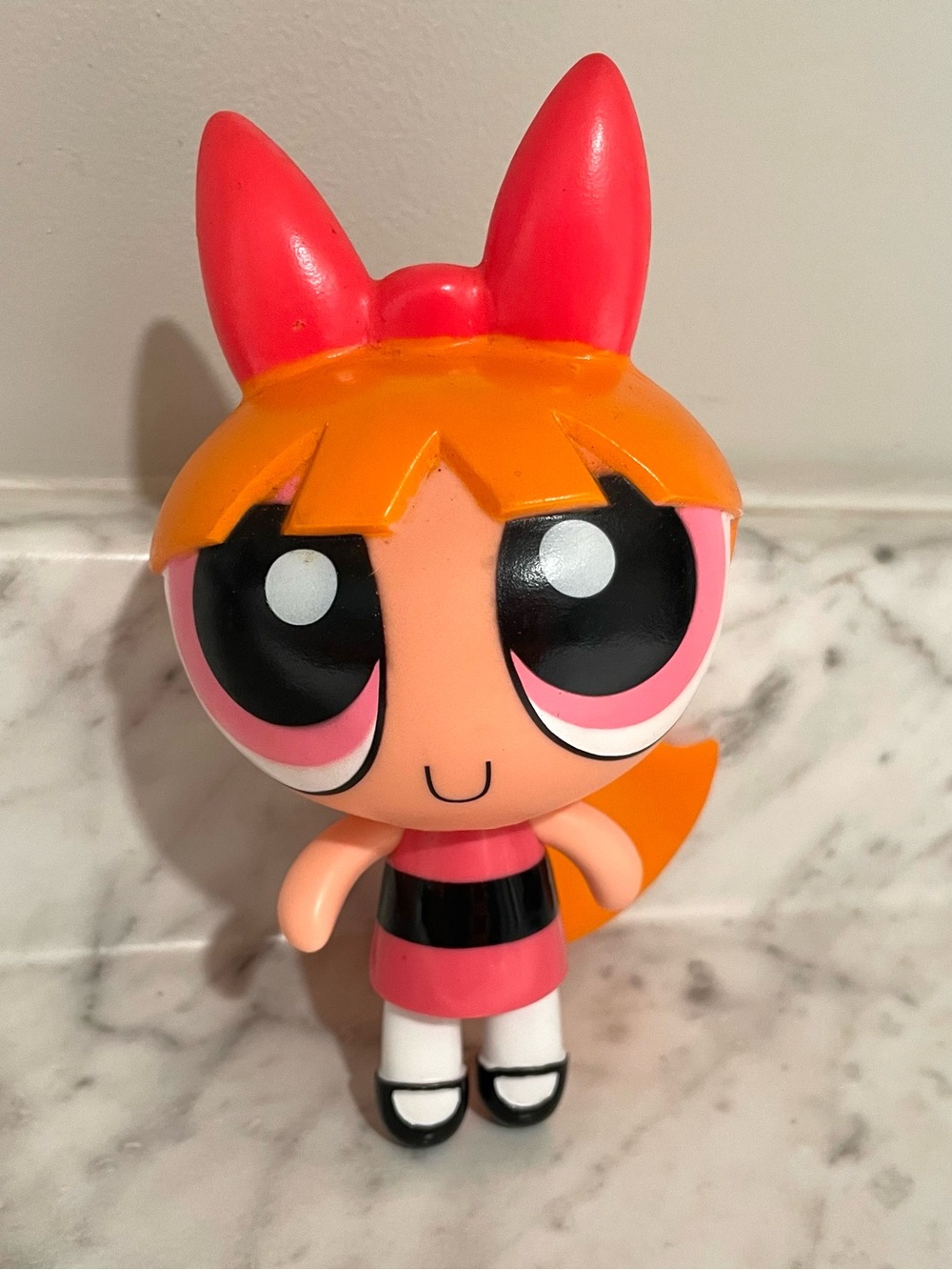Rare Vintage 2000 Cartoon Network - Powerpuff Girls Blossom 6 Inch PVC Posable